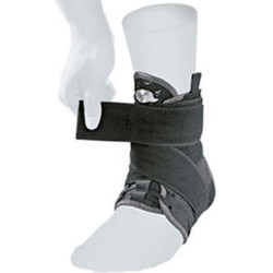 Επιστραγαλίδα Neoprene με κορδόνια και δέστρες μαύρη